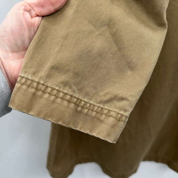 MARC BY MARC JACOBS Military green woman cotton midi utility luxury boho dress M - Picture 7 of 16